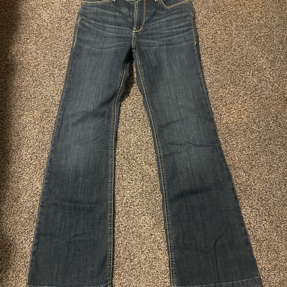 Ariat Women's High Rise Indigo Jeans - Picture 2 of 4